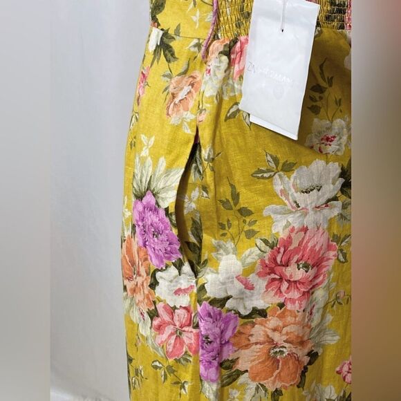 Zimmermann Pattie Strapless Jumpsuit size 0P/us size 2 - Picture 9 of 14